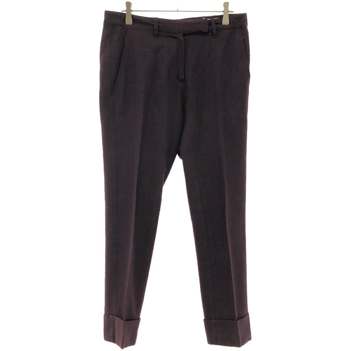 ANN DEMEULEMEESTER スラックス　ブラック　ストライプ ANN DEMEULEMEESTER スラックス ブラック ストライプ アンドゥ