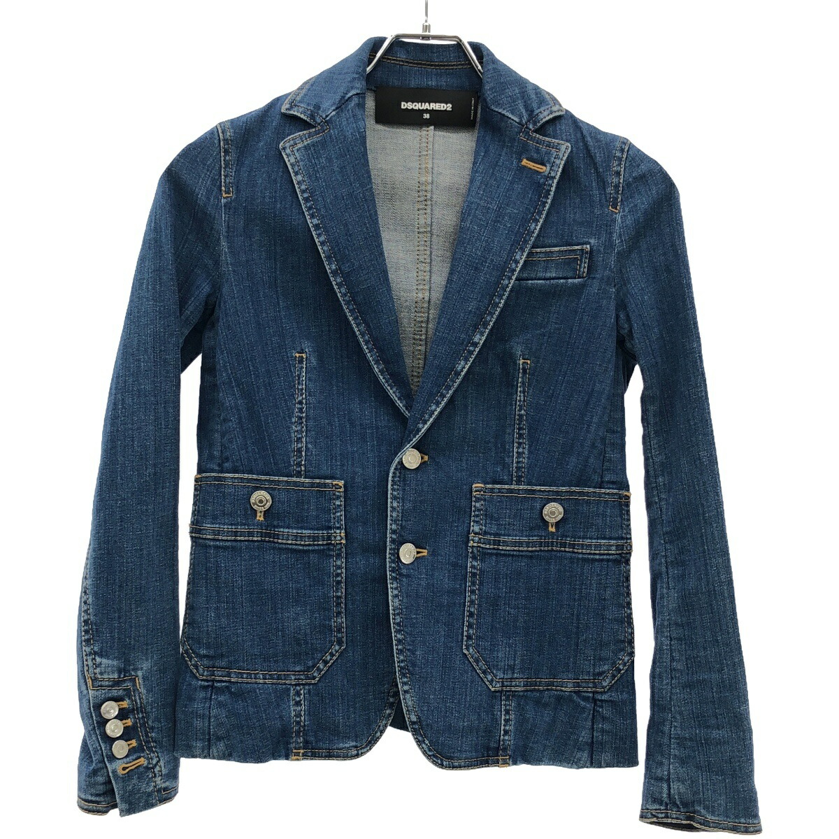 楽天市場】DSQUARED2 ディースクエアード 16SS デニムジャケット  