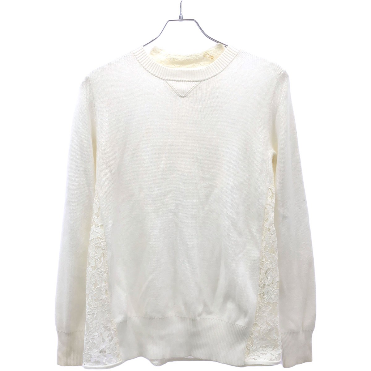 sacai - sacai サカイ 20SS ニットドッキングコットンプルオーバートップス 20-05037 グリーン×ベージュ 1 楽天市場】sacai サカイ 20SS ニットドッキングコットンプル