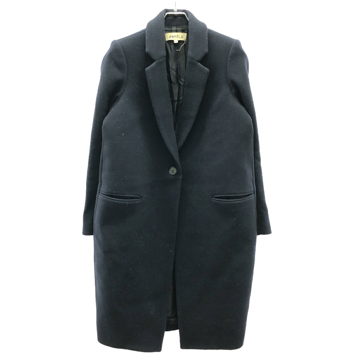 ENFOLD チェスターコート サイズ36 グレー 楽天市場】ENFOLD エンフォルド 16AW ウールチェスターコート