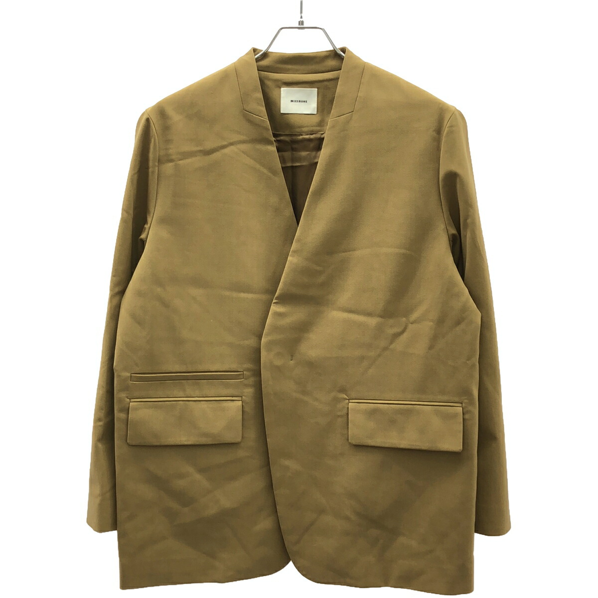 楽天市場】MIESROHE ミースロエ リラクシーダブルロングジャケット