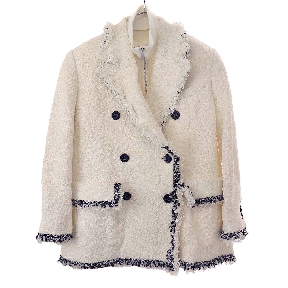 楽天市場】【中古】sacai 21SS SuitingxMA-1ドッキングジャケット