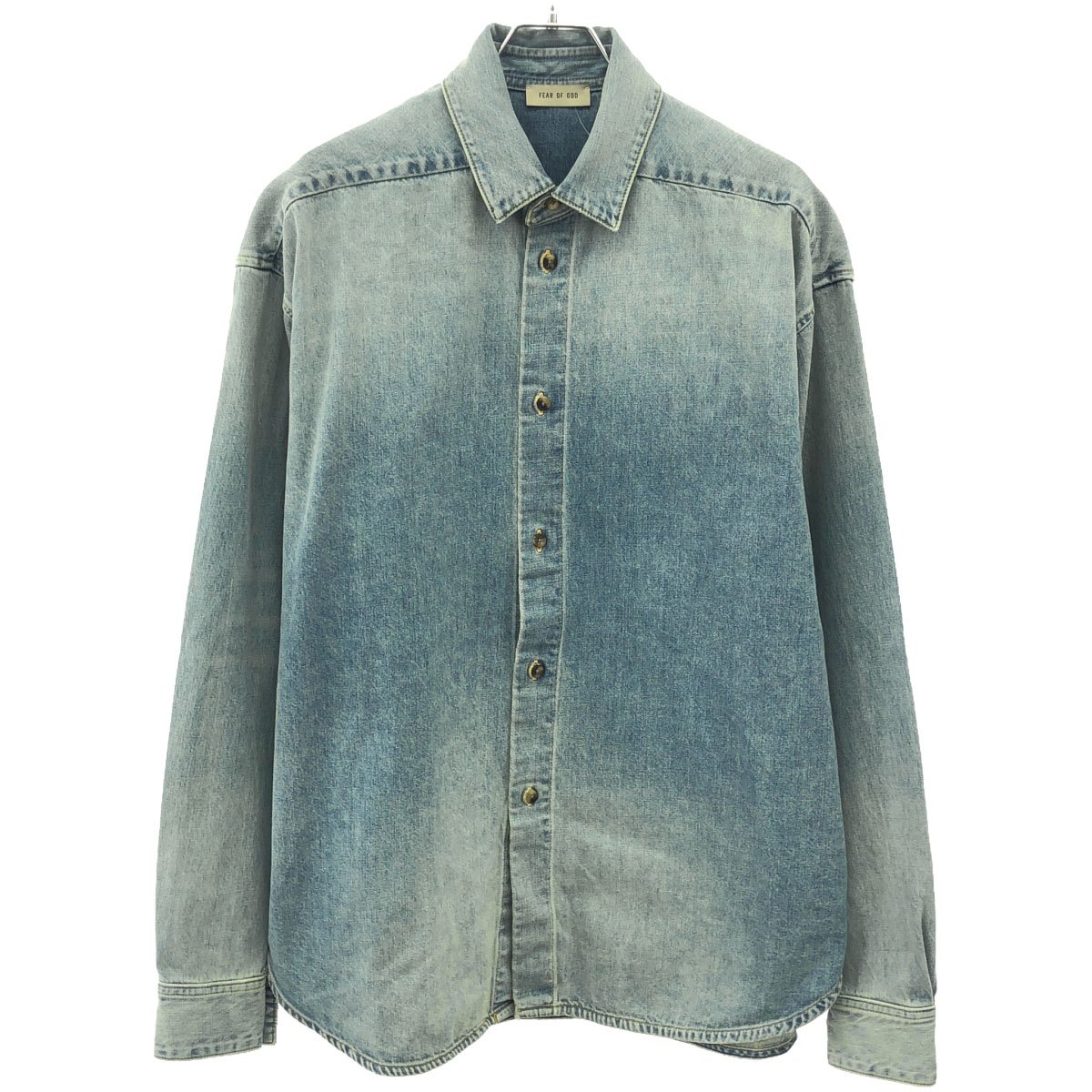 fear of god 5th フィアオブゴッド デニムシャツ 楽天市場】FEAR OF GOD - DENIM COLLARED FLANNEL FIFTH