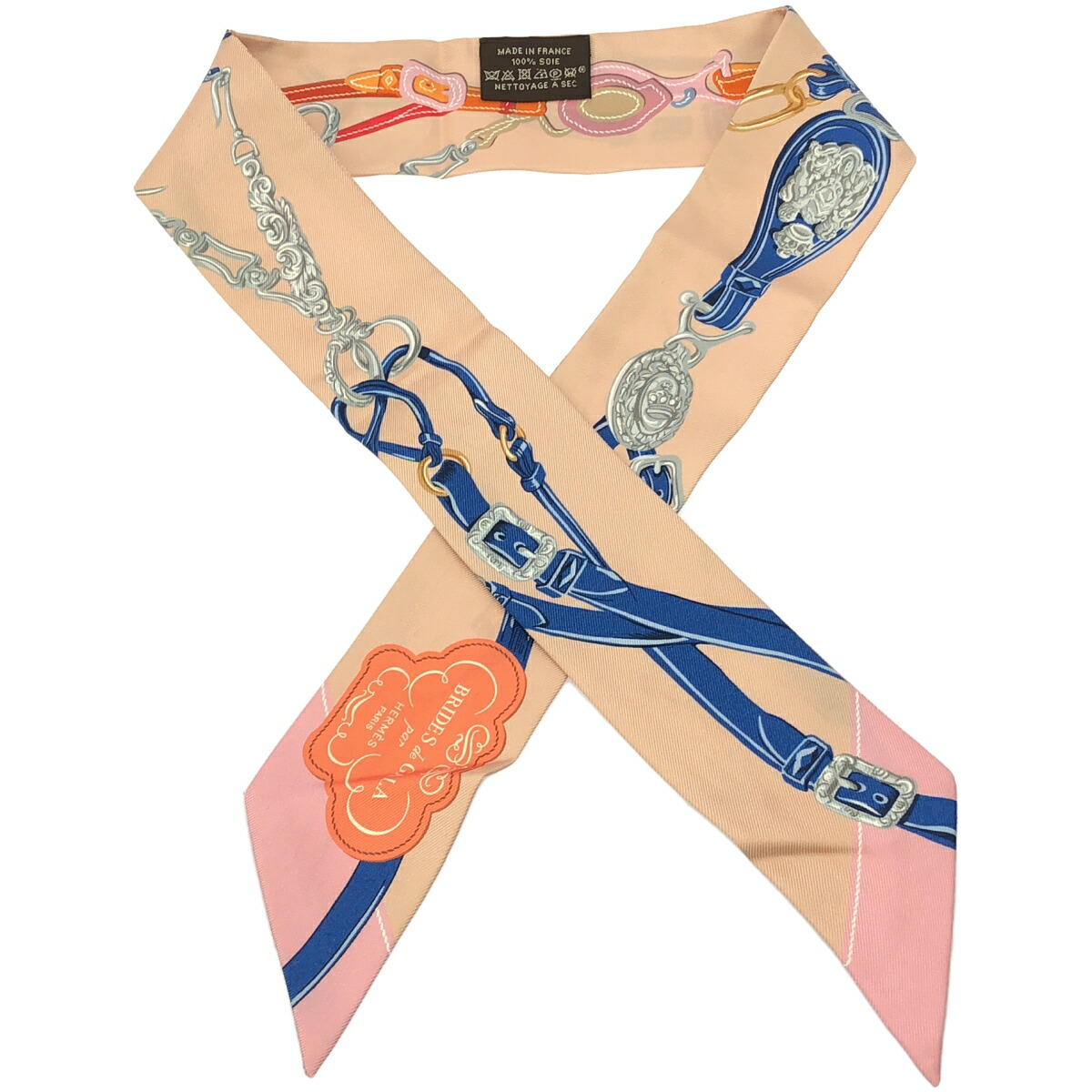 楽天市場】HERMES エルメス ツイリー Brides de Gala Applique Pique