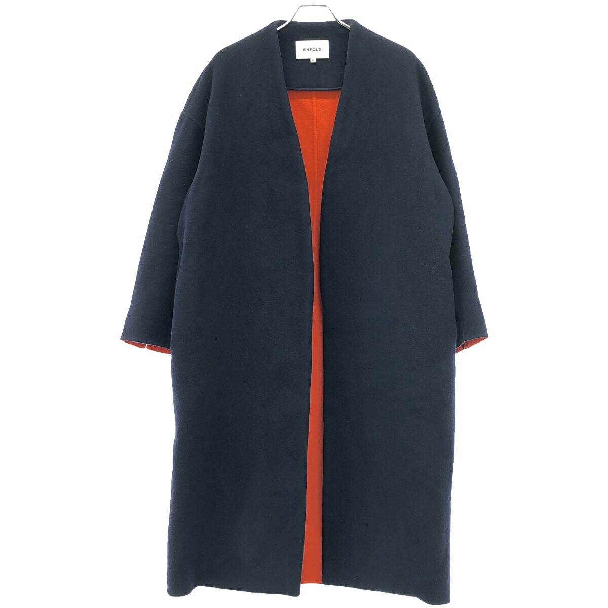 【Aelfric Eden】 ブロッキングフラワーコート Aelfric Eden Color Blocking Embroidery Flower Winter Coat