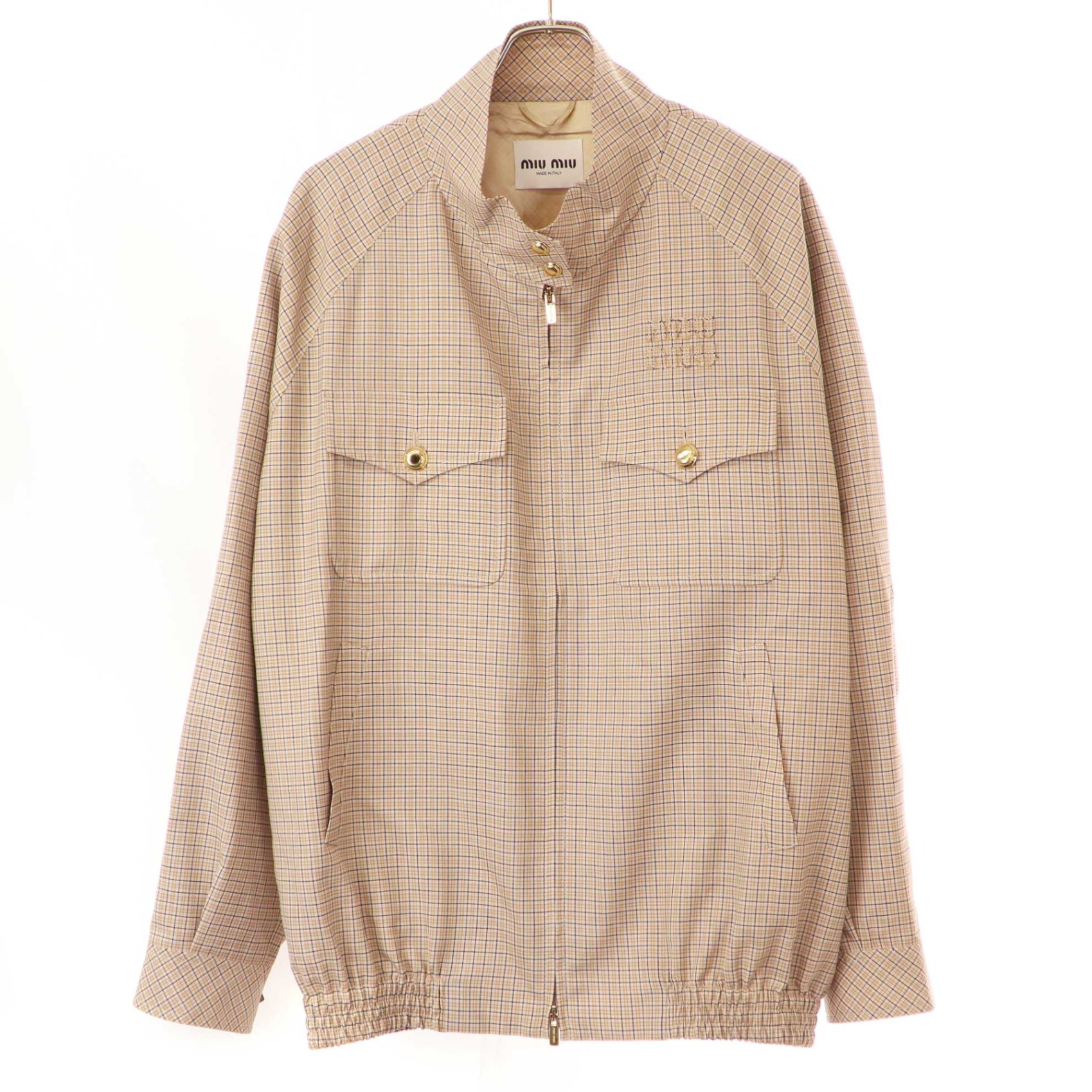 楽天市場】【ミュウミュウ】Miu Miu 21AW ハウンドトゥース チェック