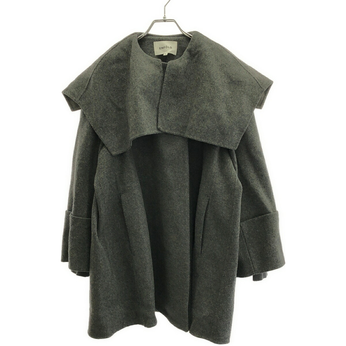 楽天市場】ENFOLD エンフォルド 24SS CAPE-LIKE JACKET ケープ