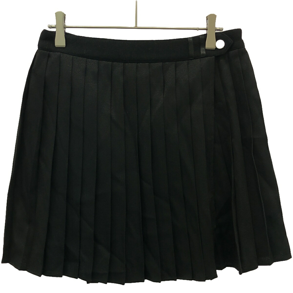 THE RERACS プリーツラップドスカート ブラック 楽天市場】【中古】THE RERACS プリーツラップドスカート 20FW