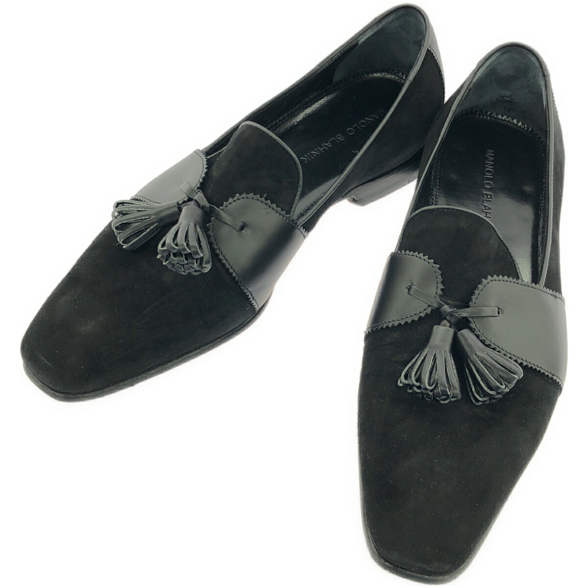 MANOLO BLAHNIK タッセルローファー マノロブラニク MANOLO BLAHNIK MANOLO BLAHNIK ローファー