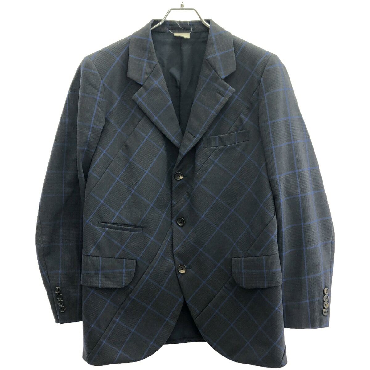 コムデギャルソンオム 1988AW グラフチェック2Bテーラードジャケット 3013012672988060_01_523.jpeg