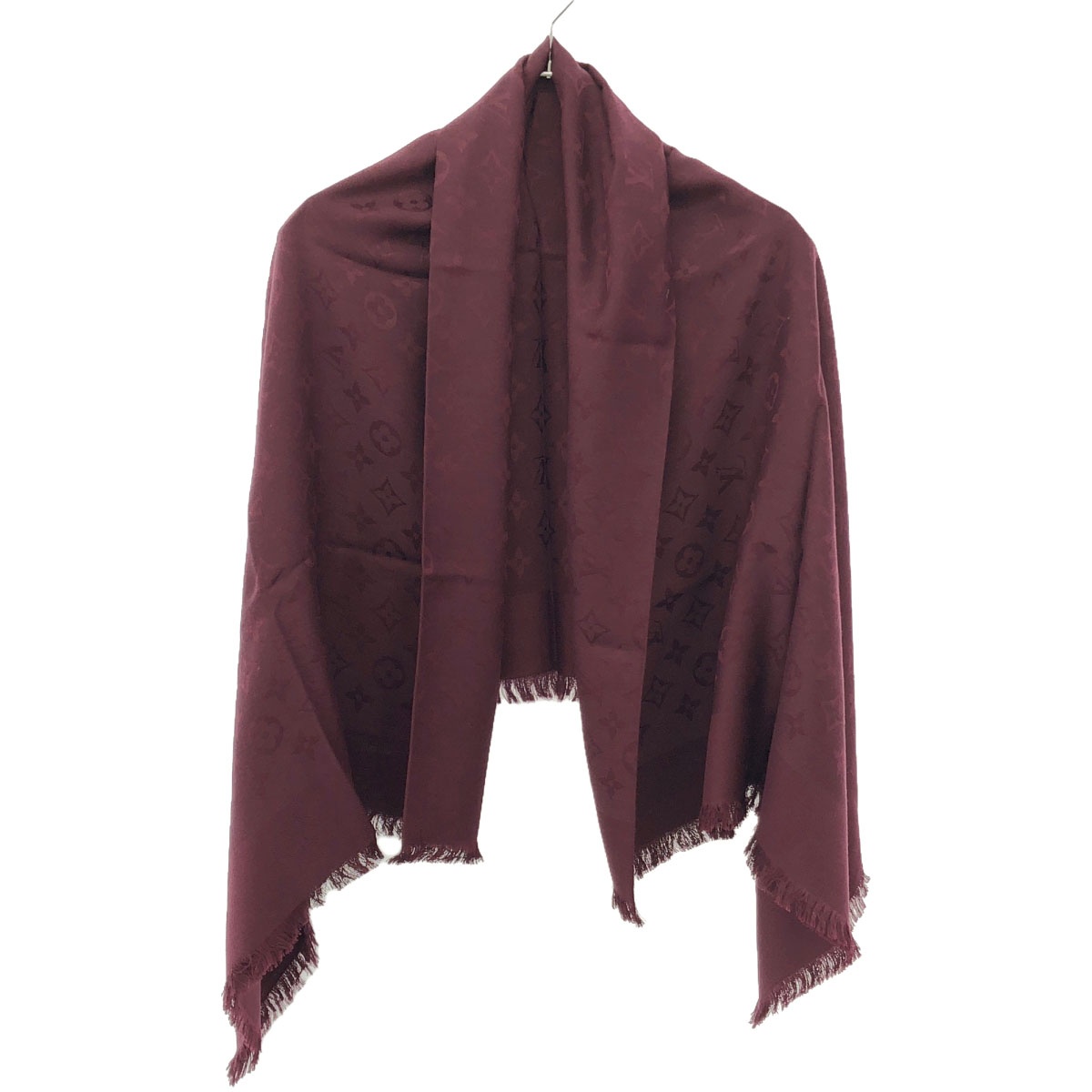 楽天市場】LOUIS VUITTON ショール・モノグラム M71336 シルク60