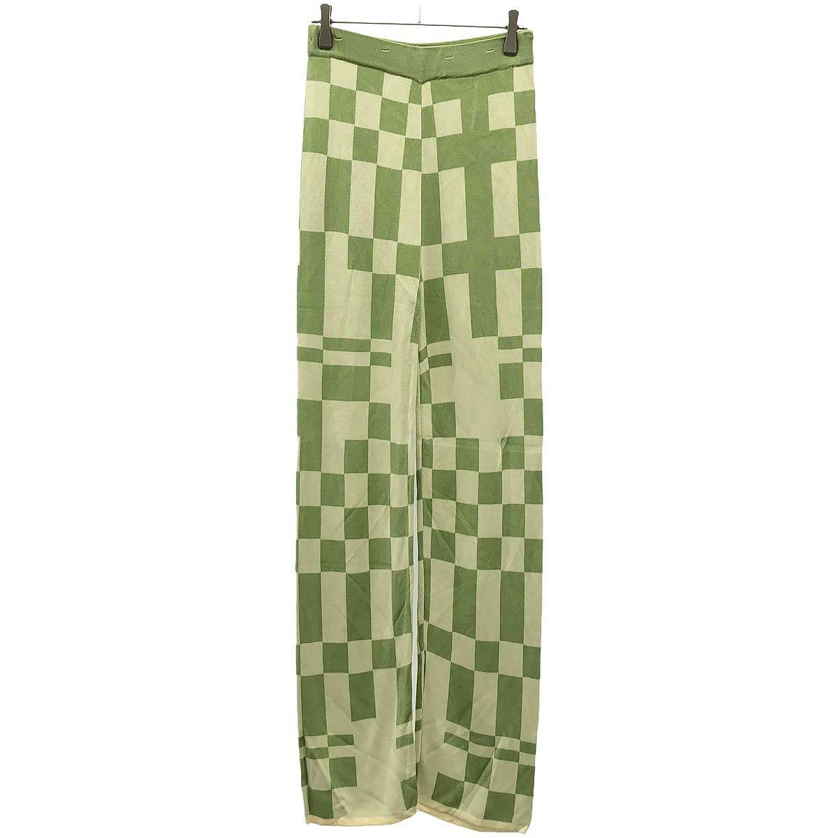 【paloma wool】パロマウール チェッカー柄ニットパンツ 楽天市場】【中古】paloma-wool BEN PERDUT セーター PJ9002