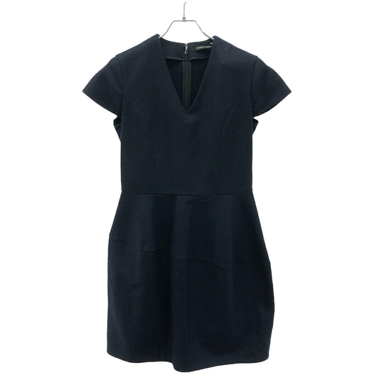 楽天市場】YOKO CHAN Vネックバルーンドレス ウール YCD-417-350