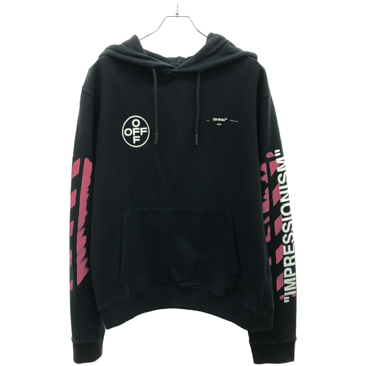 楽天市場】OFF-WHITE Diag Galaxy Brushed Over Hoodie