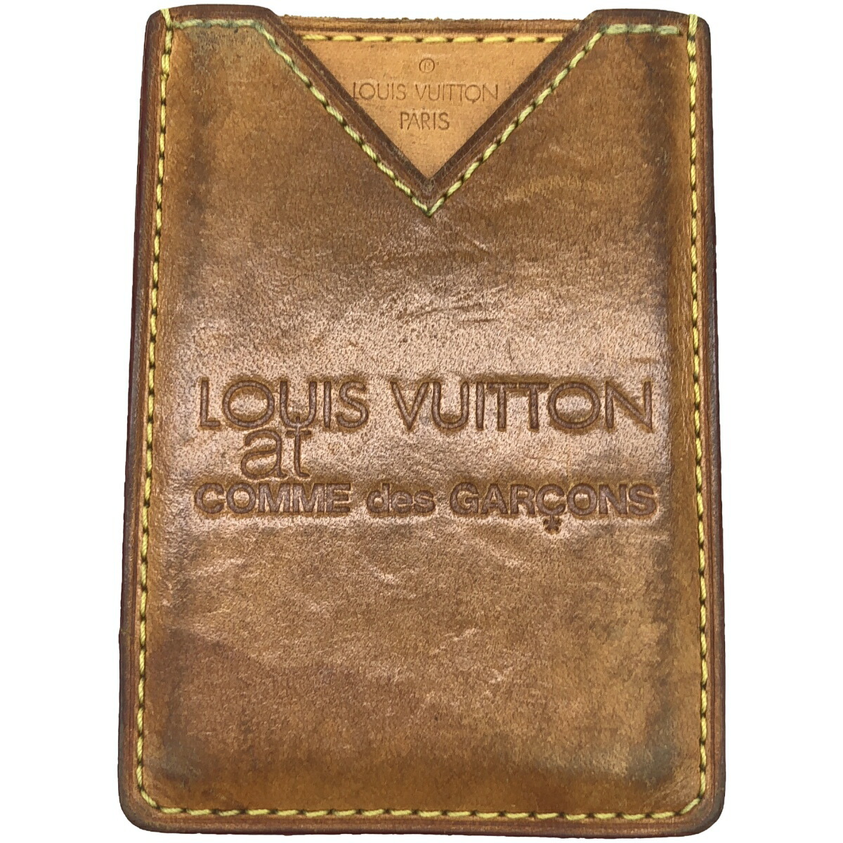 【アオさま専用】LOUIS VUITTON カードケース　コムデギャルソン Wallet COMME des GARCONS ヒュージロゴカードケース [8Z-T091