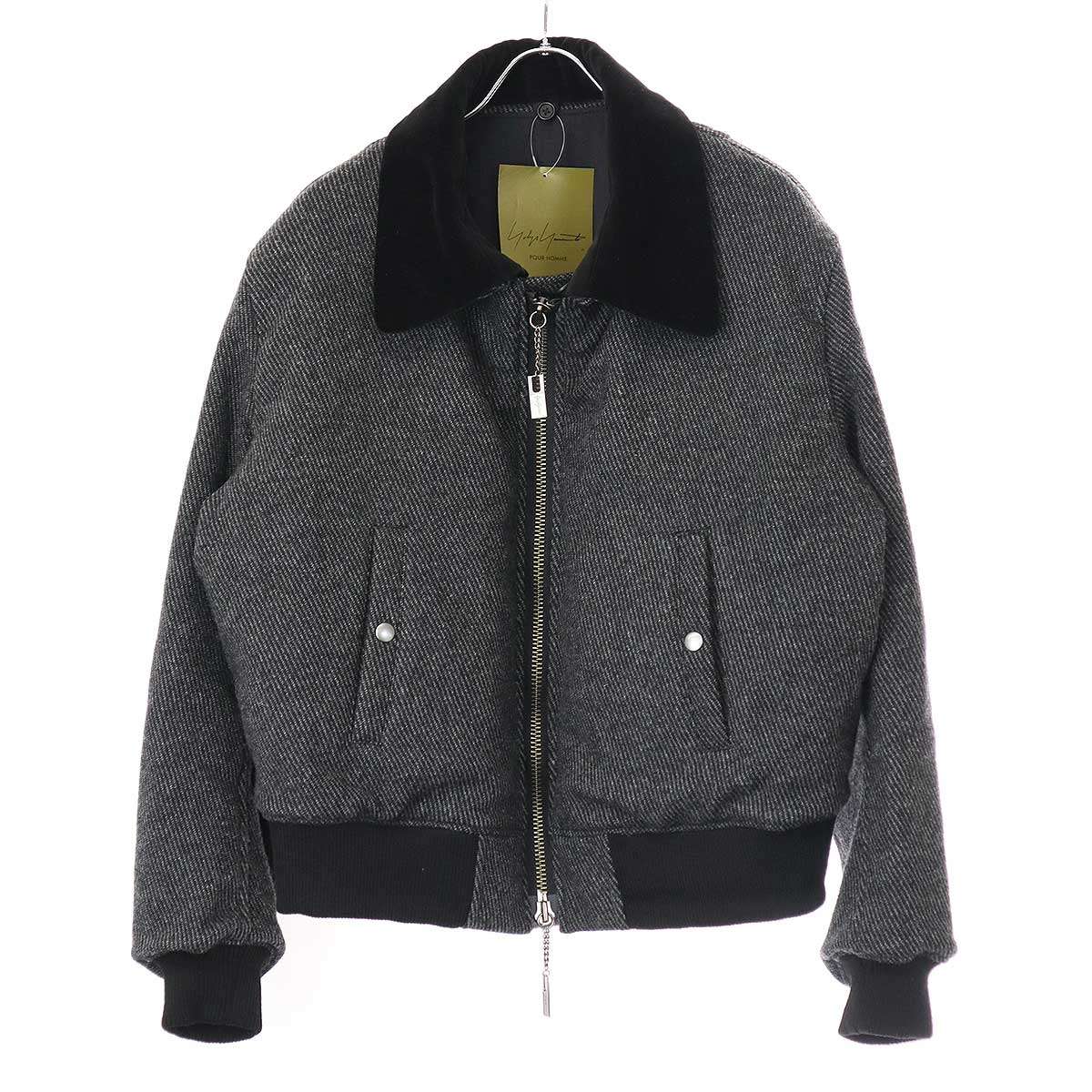 ヨウジヤマモト　ウールジャケット 楽天市場】Yohji Yamamoto POUR HOMME ヨウジヤマモト
