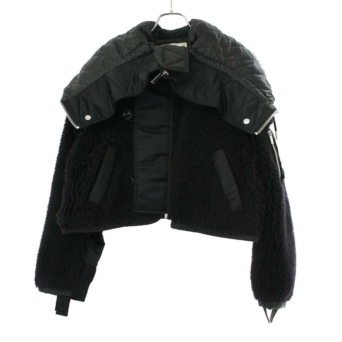 楽天市場】sacai サカイ 24SS Suiting Bonding Pullover ハーフ