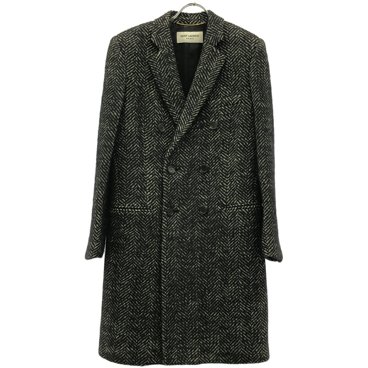 サンローランパリ クラシックスタンドアプカラーチェスターフィールドコート 44 SAINT LAURENT - SAINT LAURENT PARIS サンローラン パリ 13AW