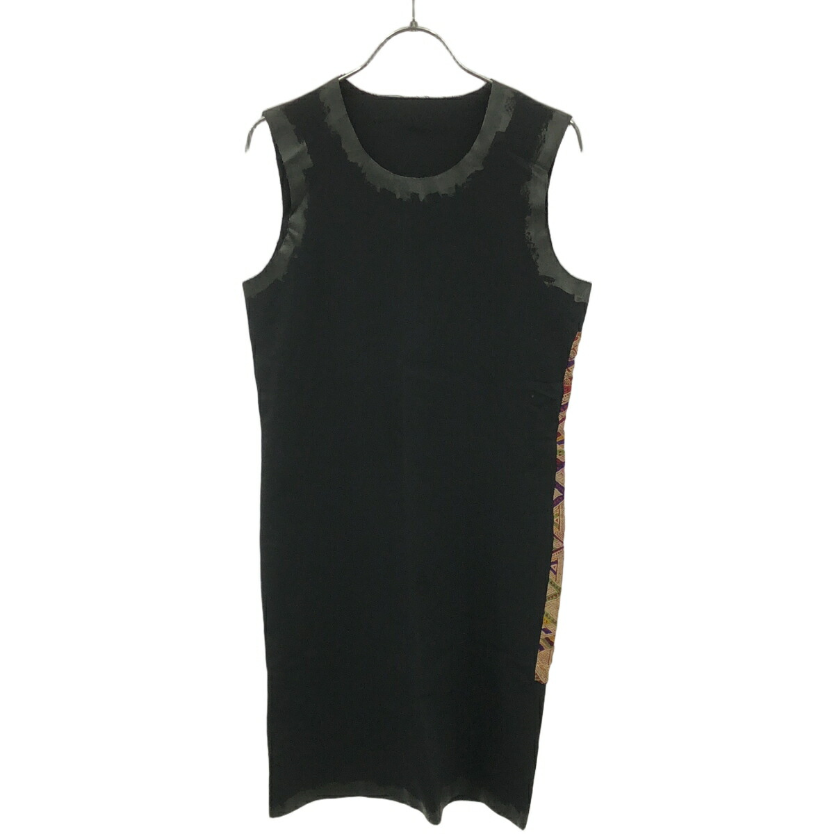 COMME des GARCONS コムデギャルソン 1991SS ストレッチタイトデザインワンピース GO-11011M ブラック M 【中古】 ITFIL18O34CR|MODESCAPE 店