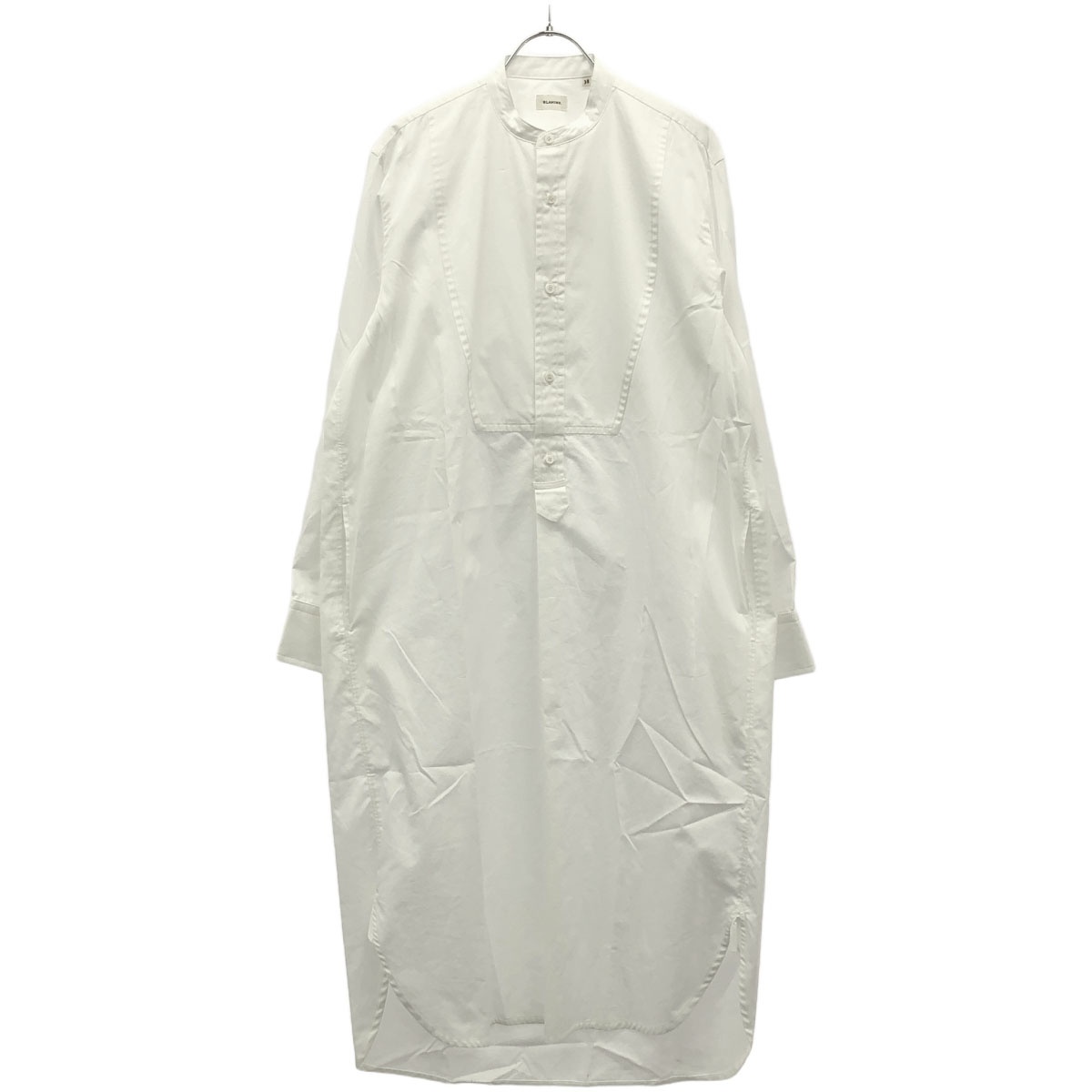 BLAMINK - BLAMINK ブラミンク シルクストレッチワイドブラウス 7921-230-0162 ブルー 36 imgrc0100974101.jpg
