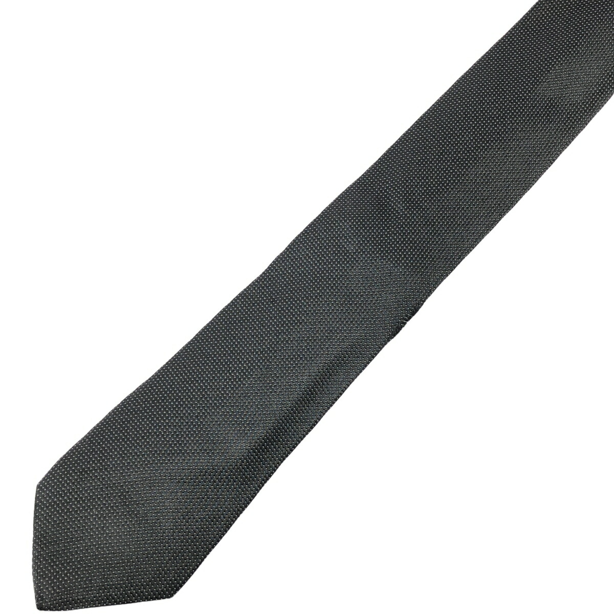 楽天市場】PRADA プラダ マイクロドットシルクネクタイ ブラック