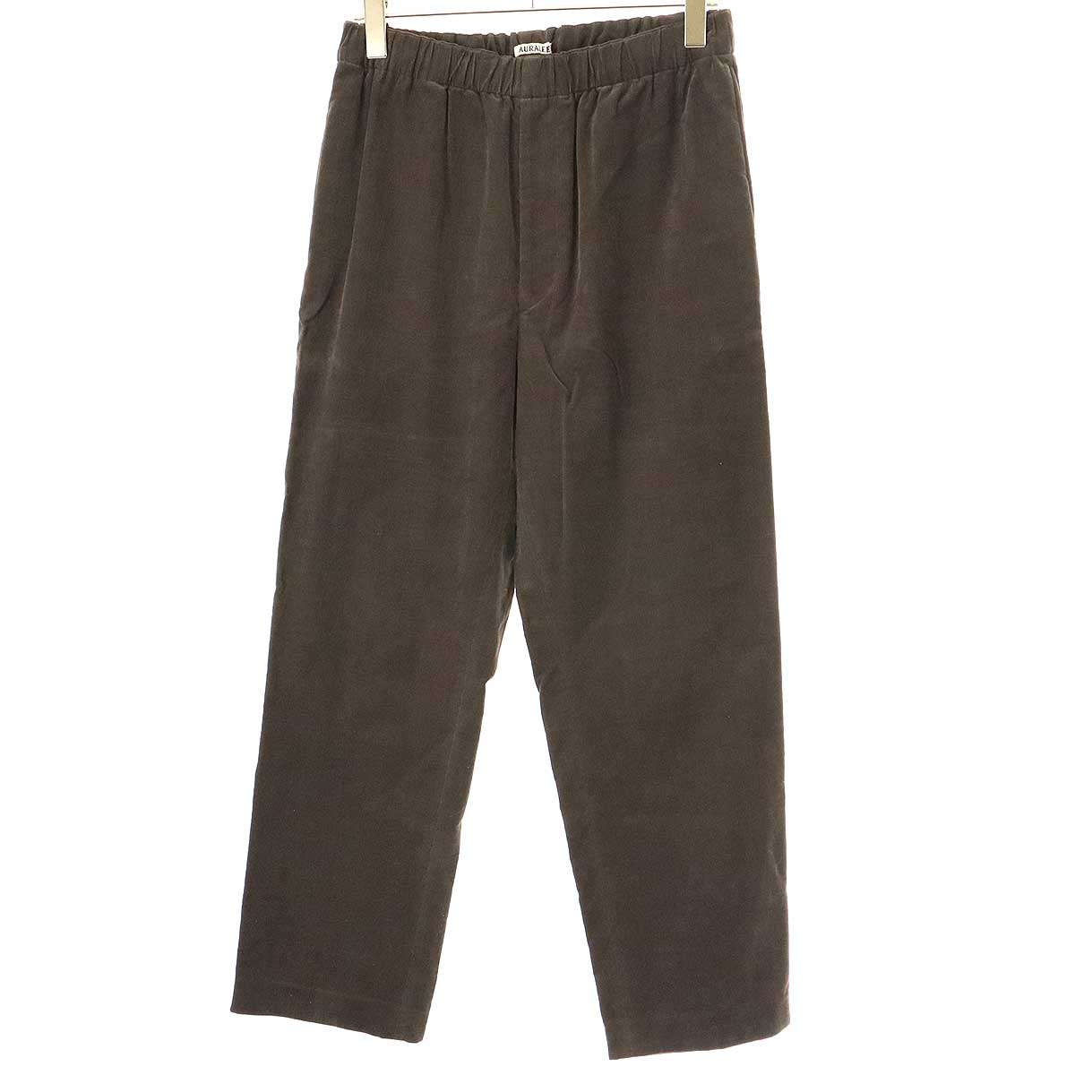 楽天市場】AURALEE オーラリー 23AW WASHED HEAVY CHINO WIDE