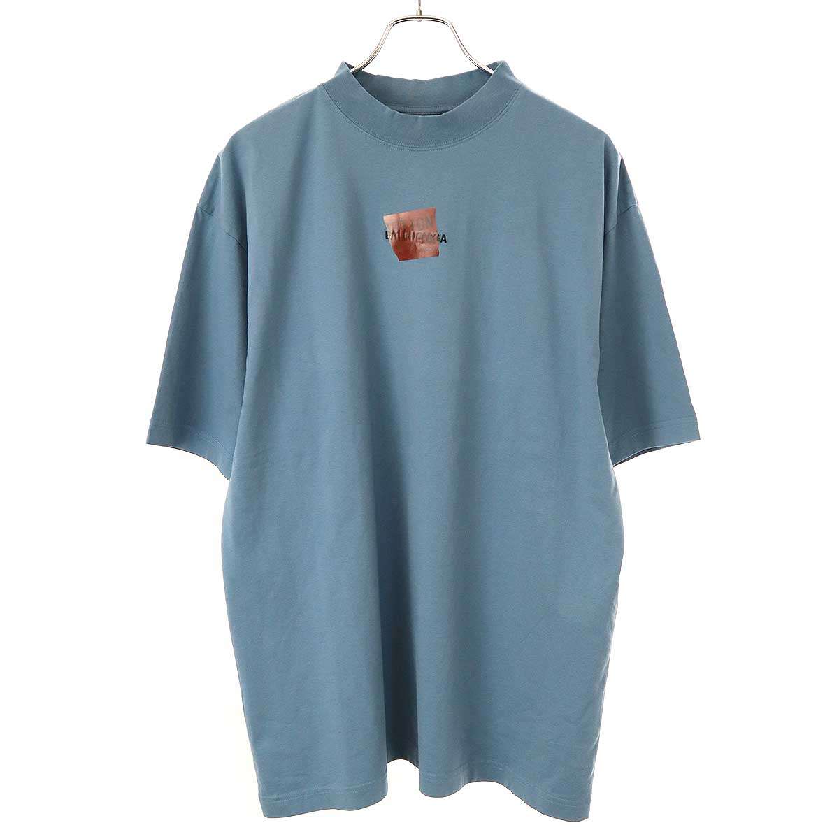 【送料込】BALENCIAGA★ダーティーエフェクトロゴTシャツ BALENCIAGA - バレンシアガ 764235 TSVF5 ダーティーエフェクト