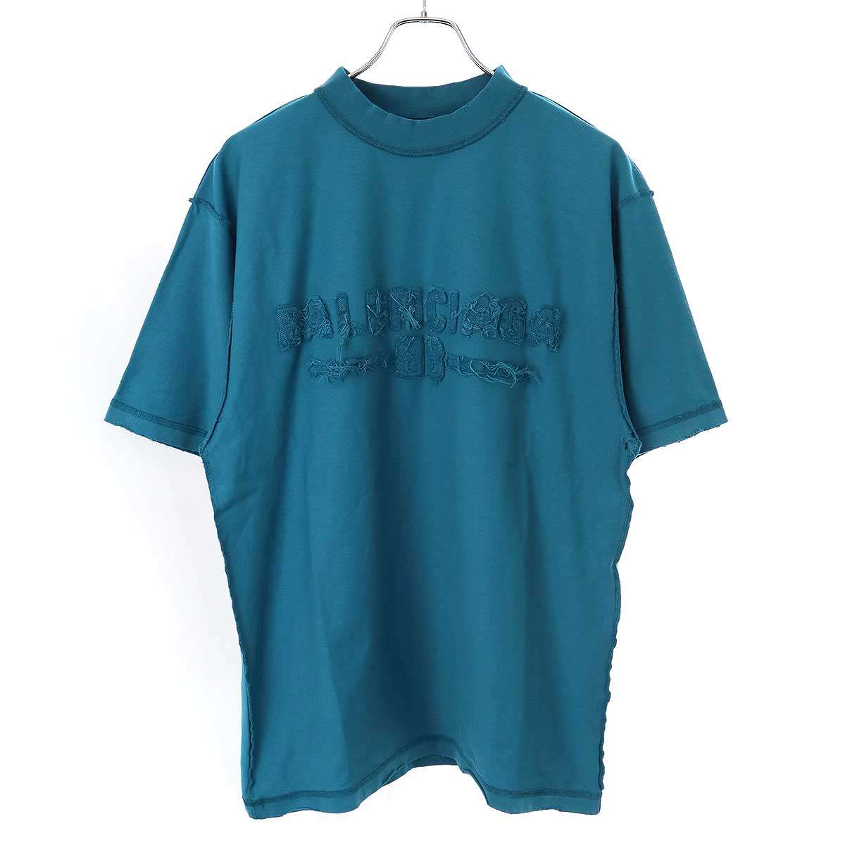 【送料込】BALENCIAGA★ダーティーエフェクトロゴTシャツ BALENCIAGA - BALENCIAGA バレンシアガ HI THERE DRIPLEY