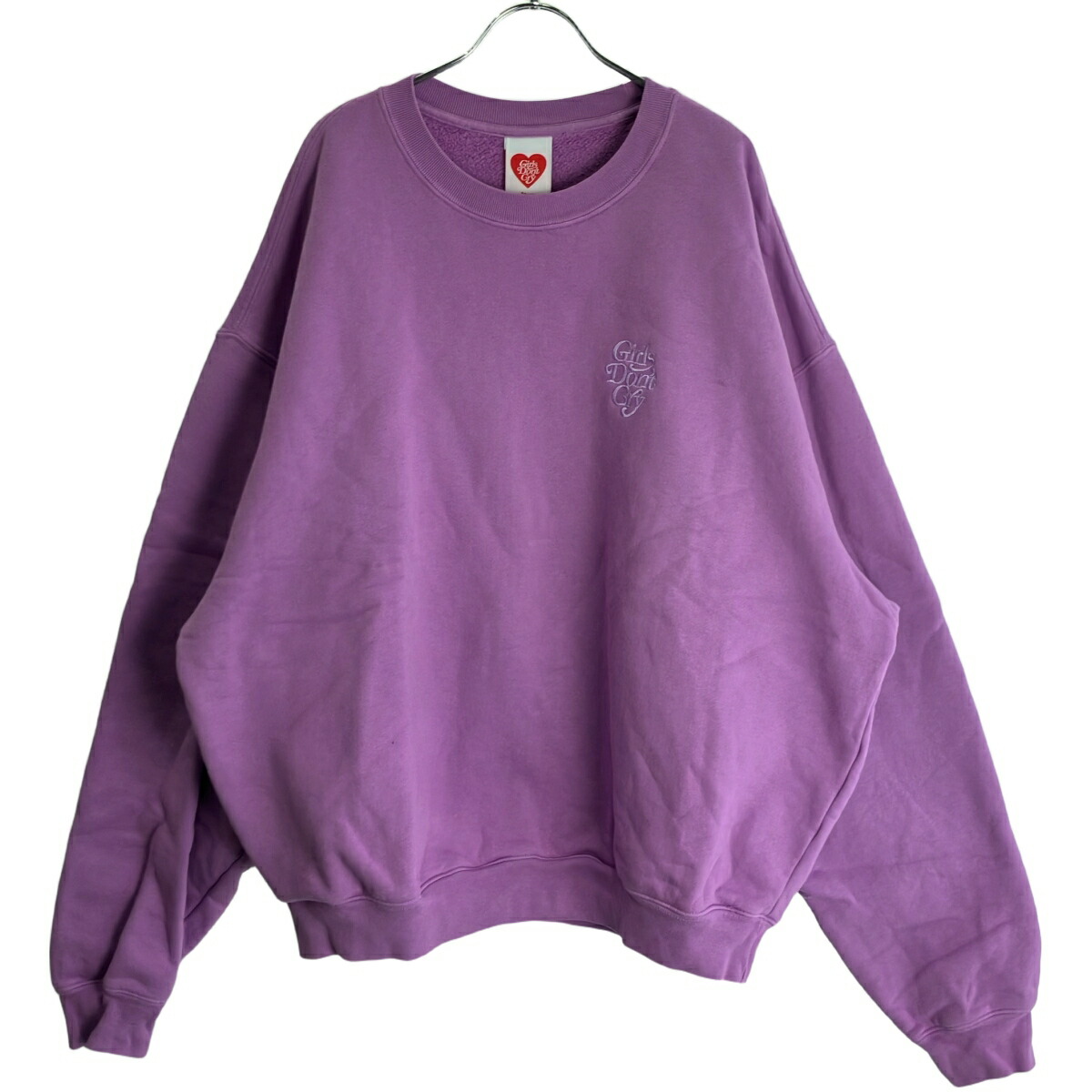 girls don't cry ロンT XLサイズ　紫 楽天市場】GIRLS DON'T CRY x CARROTS x CHAMPION L/S TEE SIZE