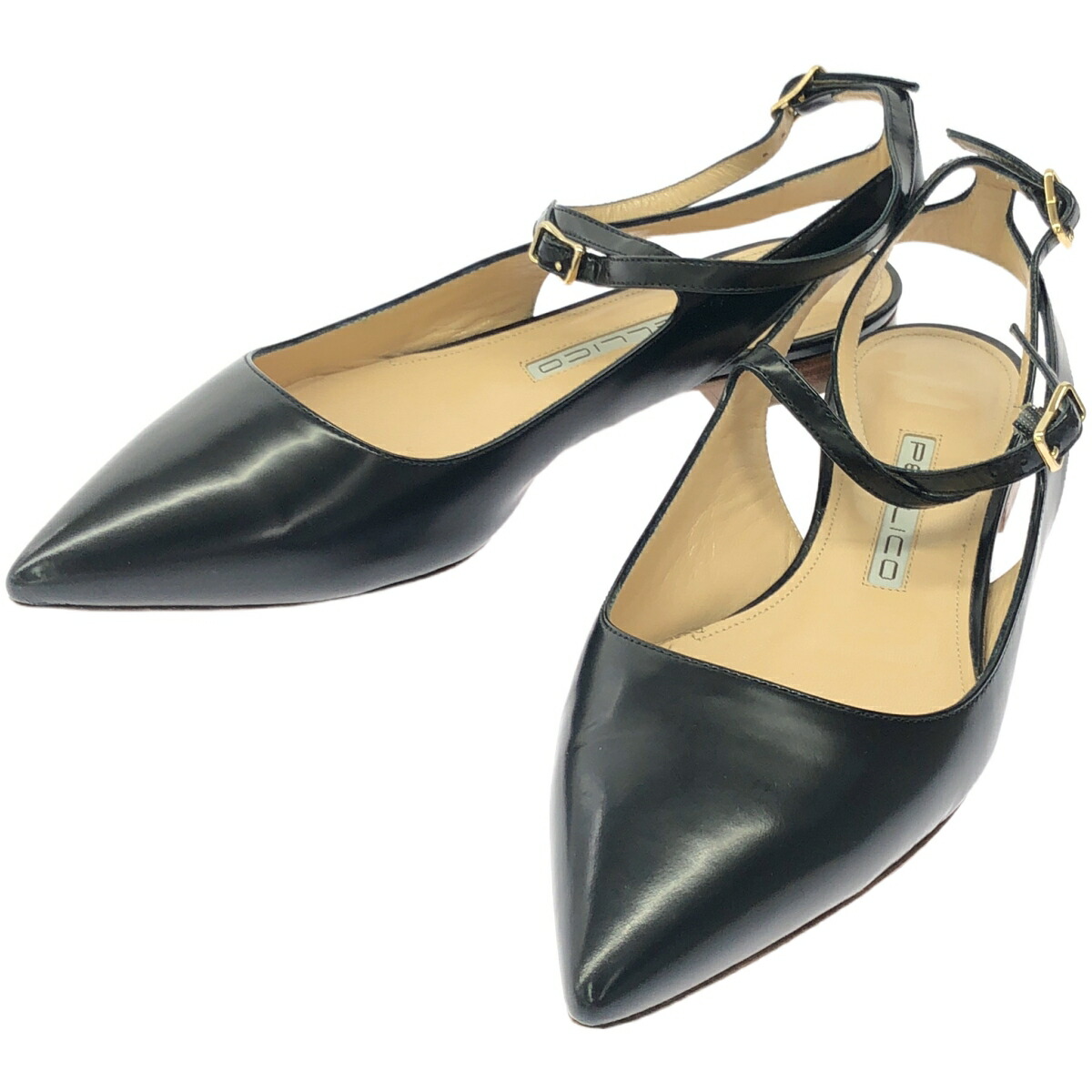 楽天市場】PELLICO ペリーコ 0236 ANIMA10 POINTED WIDE EDGE PUMPS