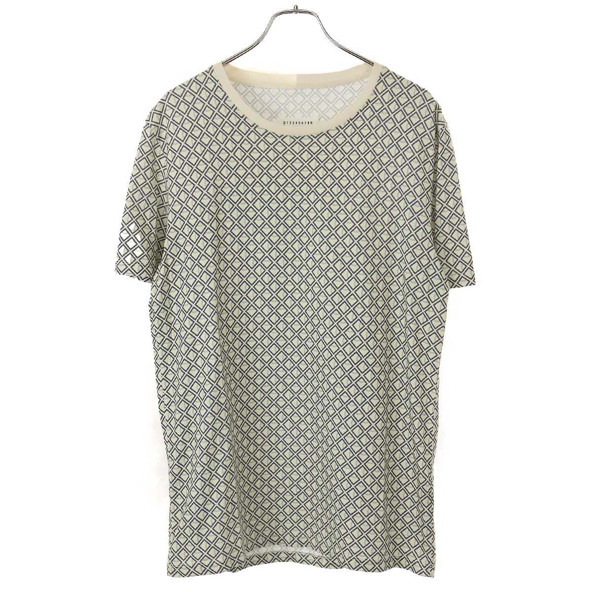 人気ブランド　マルタンマルジェラ　イタリア製　半袖シャツ　４６（M位）　カーキ Maison Martin Margiela(メゾンマルタンマルジェラ) 23SS
