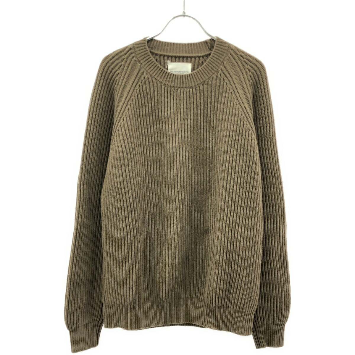 ソロイスト soloist 24aw 44新品　bone 骨　ニット　セーター sbk.0001AW24-red x white bone クルーネックセーター Days Of