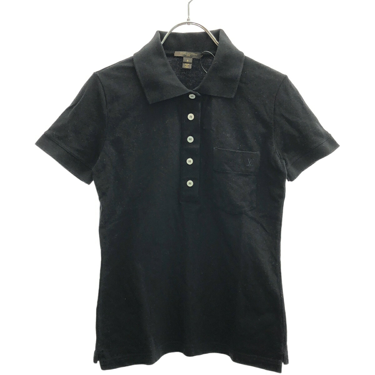 ルイヴィトン ダミエ柄 ブラック ポケット付きポロシャツ XL ハーフダミエポケットポロ ｜ルイ・ヴィトン 公式サイト - 1A8HC0