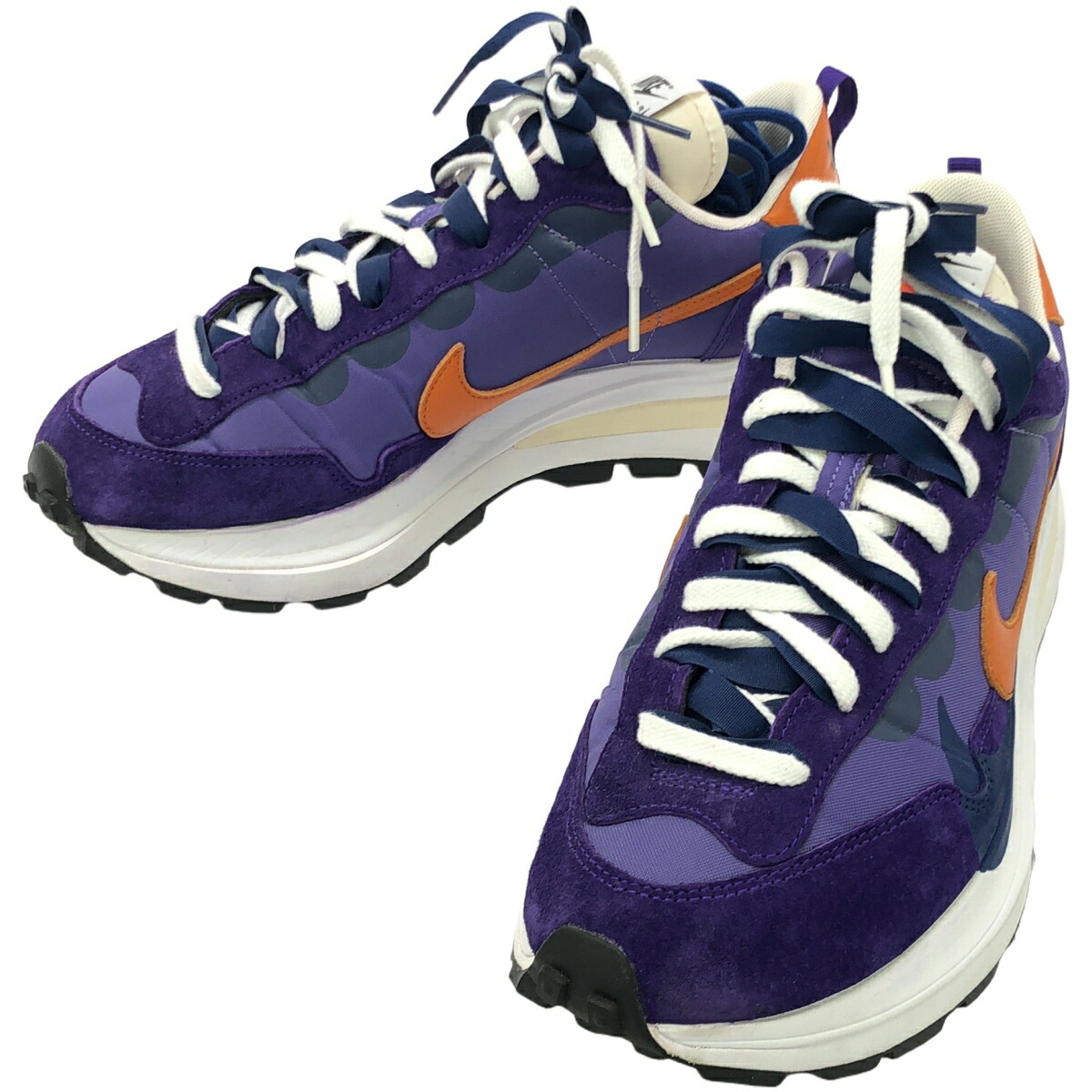 Nike sacai VAPORwaffle スニーカー 紫/オレンジ 国内4月27日発売予定】 サカイ × ナイキ ヴェイパー ワッフル 全