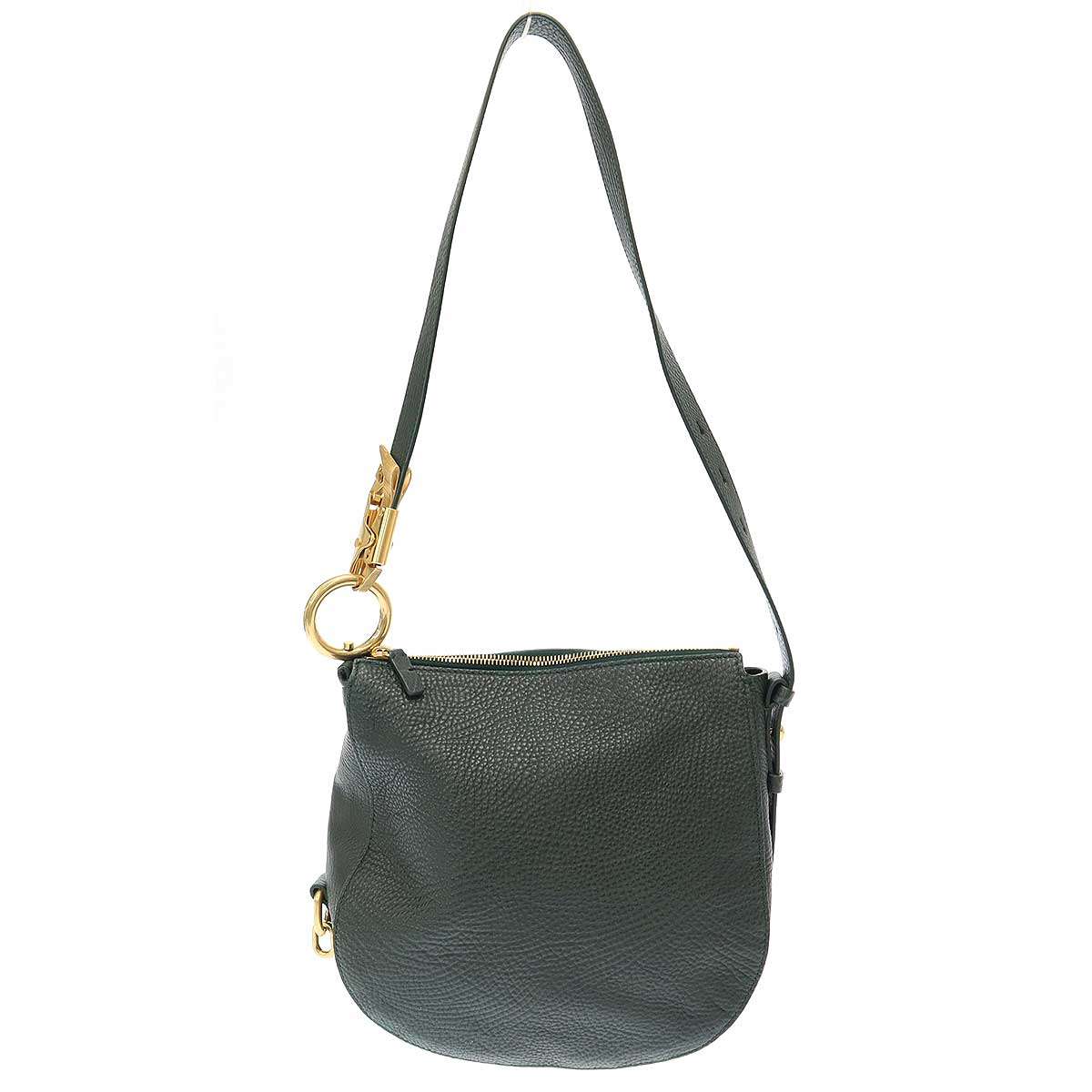 正規店買付【Burberry】ブラック レザー ナイトバッグ Burberry Knight レザー ショルダーバッグ M | ブラック