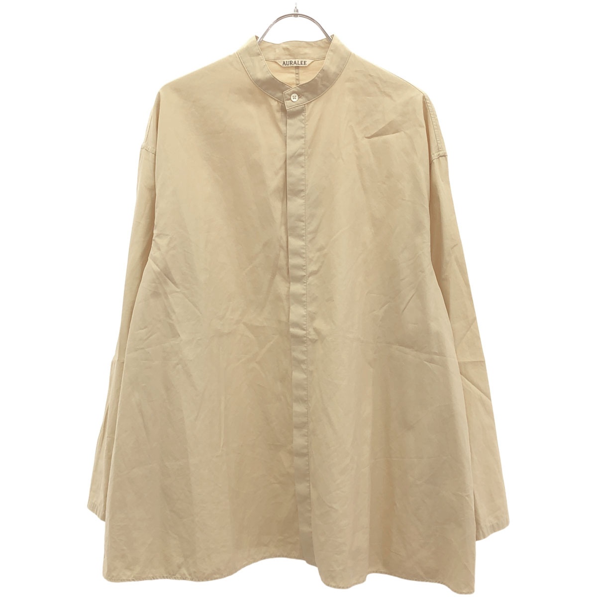 AURALEE（オーラリー）コットンカジュアルシャツ 楽天市場】【中古】 AURALEE (オーラリー) LINEN GABARDINE OVER
