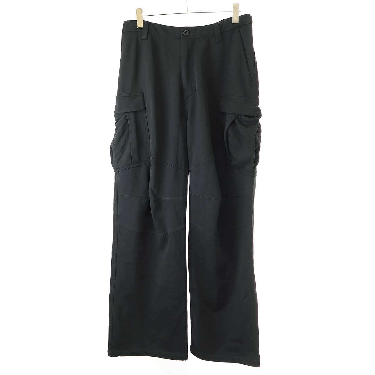 BALENCIAGA バレンシアガ 22AW Kick Cargo Pants スウェットカーゴパンツ 720243 TIVF5 ブラック XS 【中古】 ITY9I1TC4DSN｜MODESCAPE 店