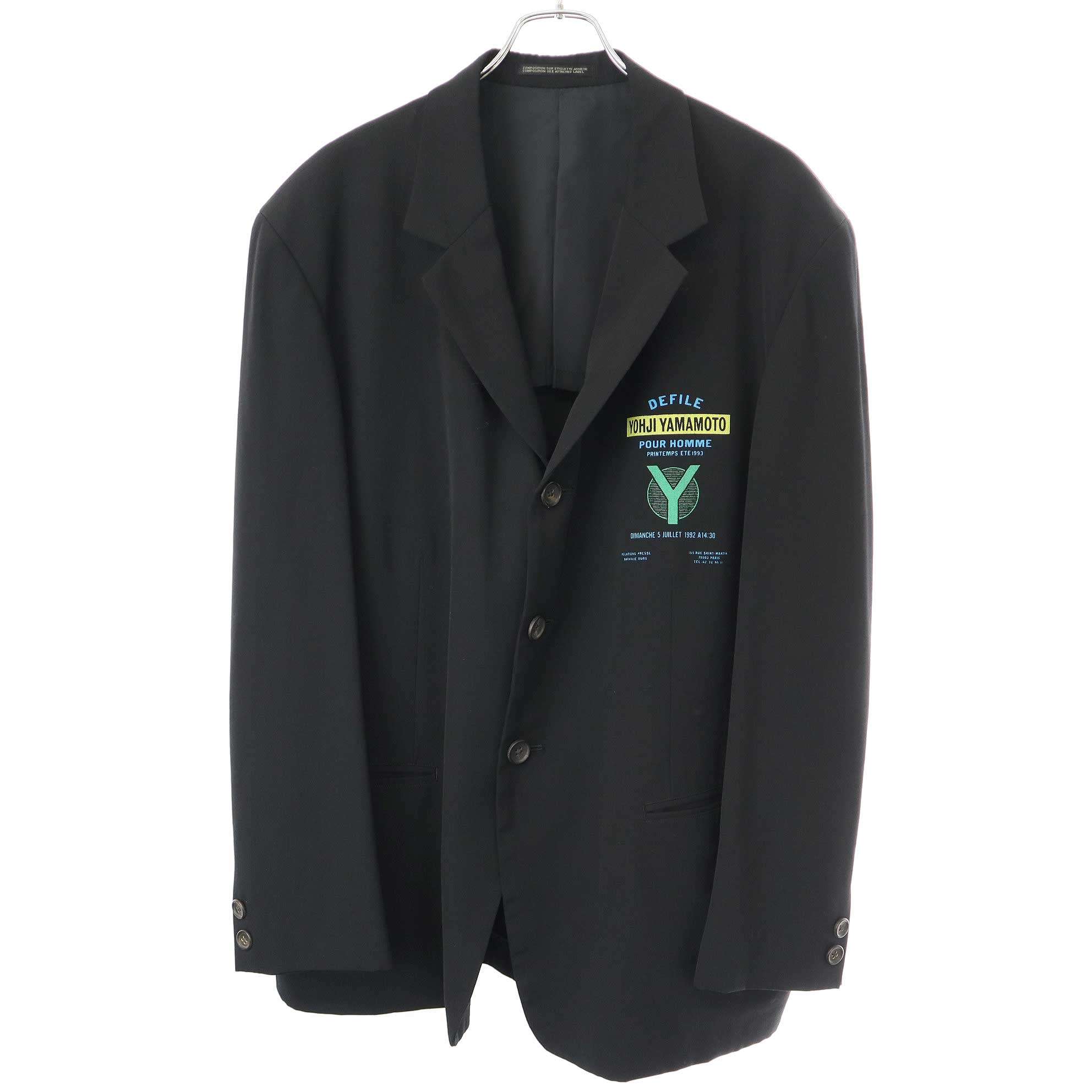 楽天市場】Yohji Yamamoto Pour Homme REPLICA 02AW ウール