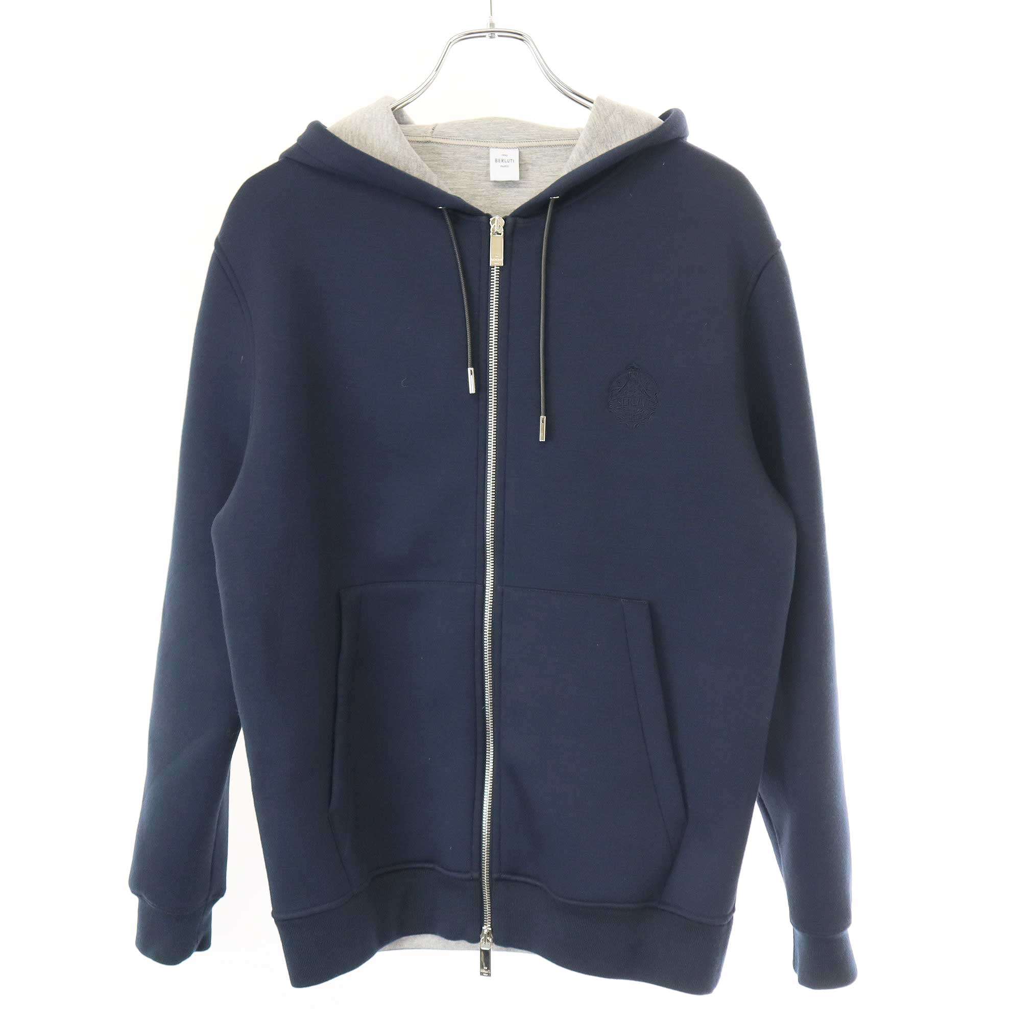 Berluti パーカー R26JHL39-001 シャドウ ジップアップ パーカー | ベルルッティ JP