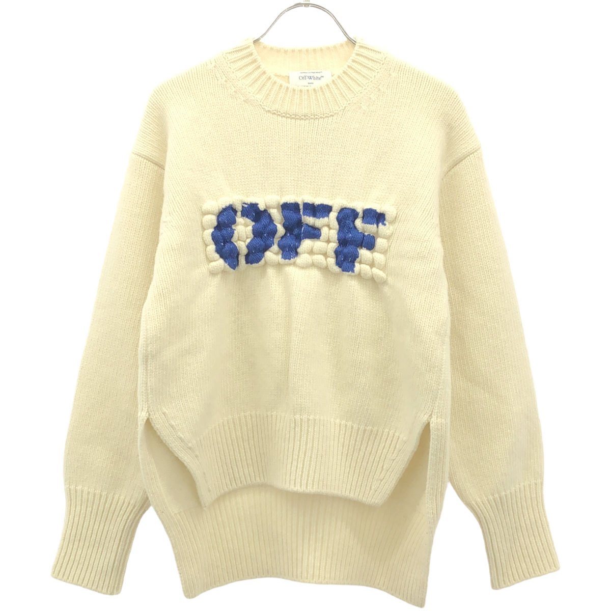 off-white オフホワイト ニット セーター イエロー Lサイズ OFF-WHITE《オフホワイト》正規通販 | 4.444glad / 1万円(税抜)以上
