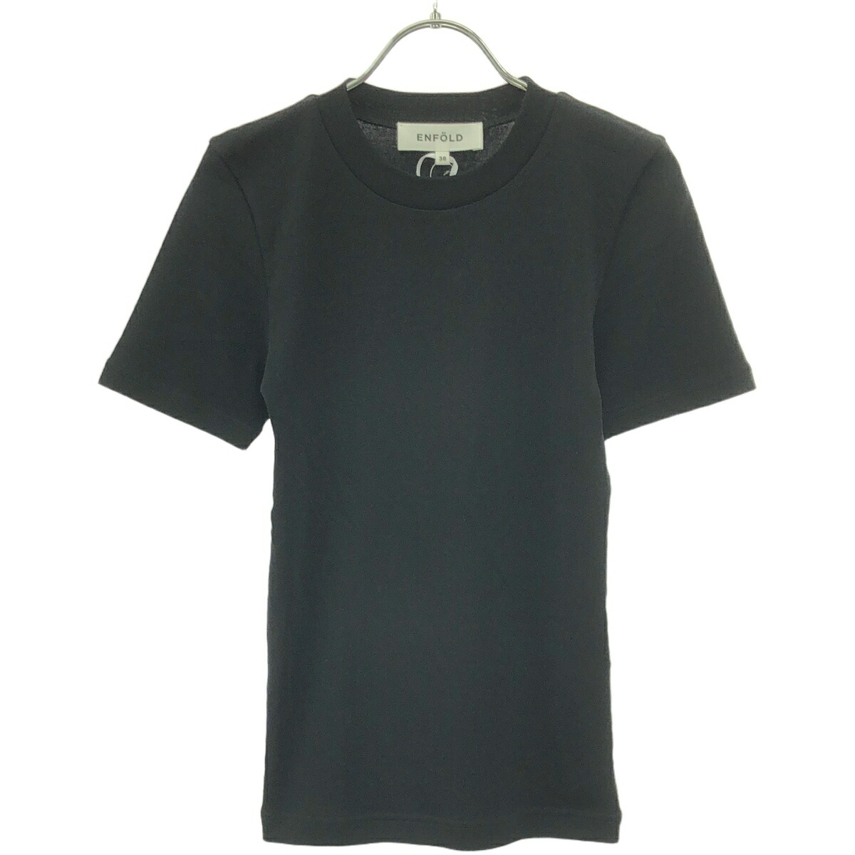 楽天市場】ENFOLD ミッションサテン Tシャツ 38 ブラック