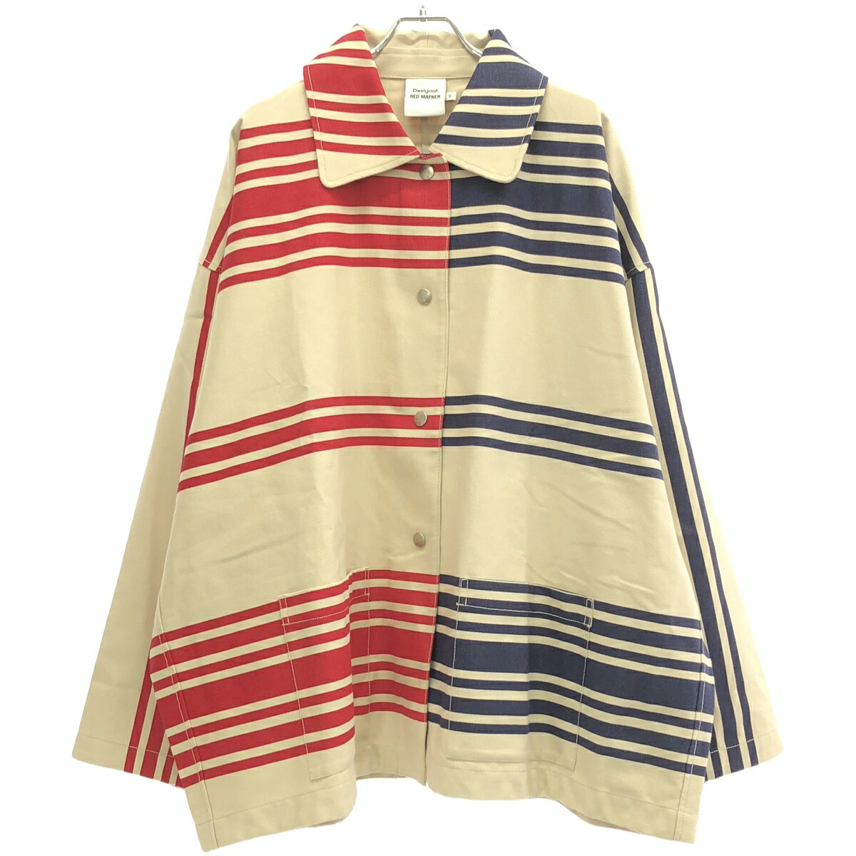 HED MAYNER オーバーサイズ ジャケット 23SS Mサイズ HED MAYNER Desigual オーバーサイズジャケット ヘドメイナー