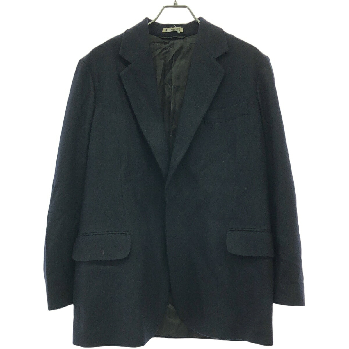 ジャケット・アウター AURALEE WOOL SILK HERRINGBONE COVERALL AURALEE WOOL SILK HERRINGBONE COVERALL 4 60KA2372 | BRAND