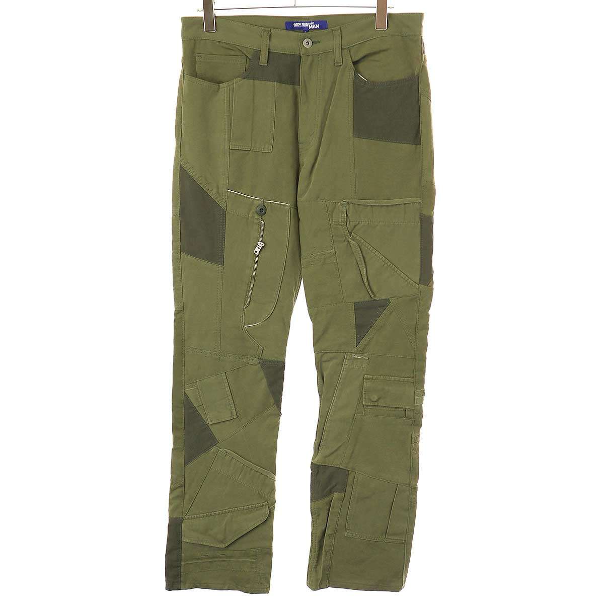 新品eYeJUNYA WATANABE MAN コムデギャルソン　カーキパンツ 楽天市場】eye comme des garcons junya watanabe man パンツ
