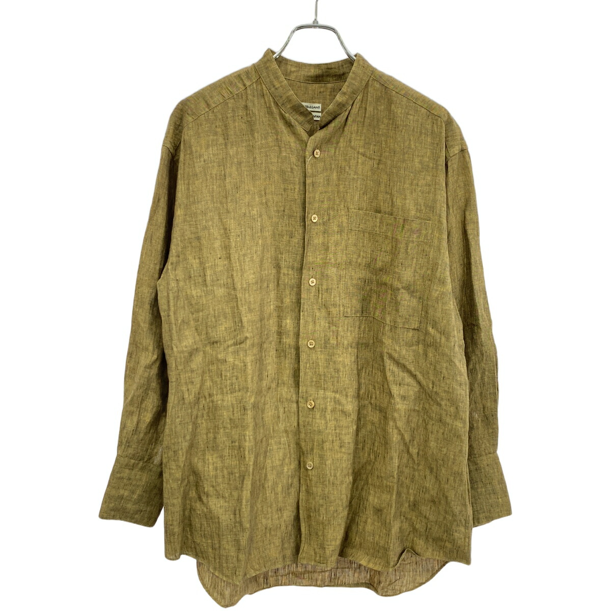 POSTELEGANT ポステレガント　ウールプルオーバーシャツ オーラリー POSTELEGANT / Wool Pull-Over Shirt (Heather Grey) | twelve