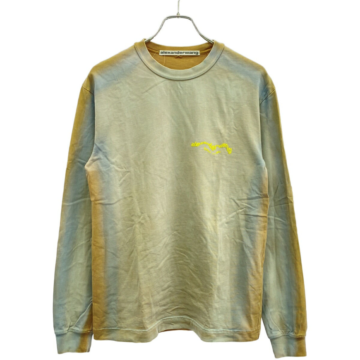 T by Alexander Wang ティーバイアレキサンダーワン ロングTシャツ レーヨン グレー #XS 400300C ロンT 長袖 【未使用】 T by Alexander Wang ティーバイアレキサンダーワン ロングT