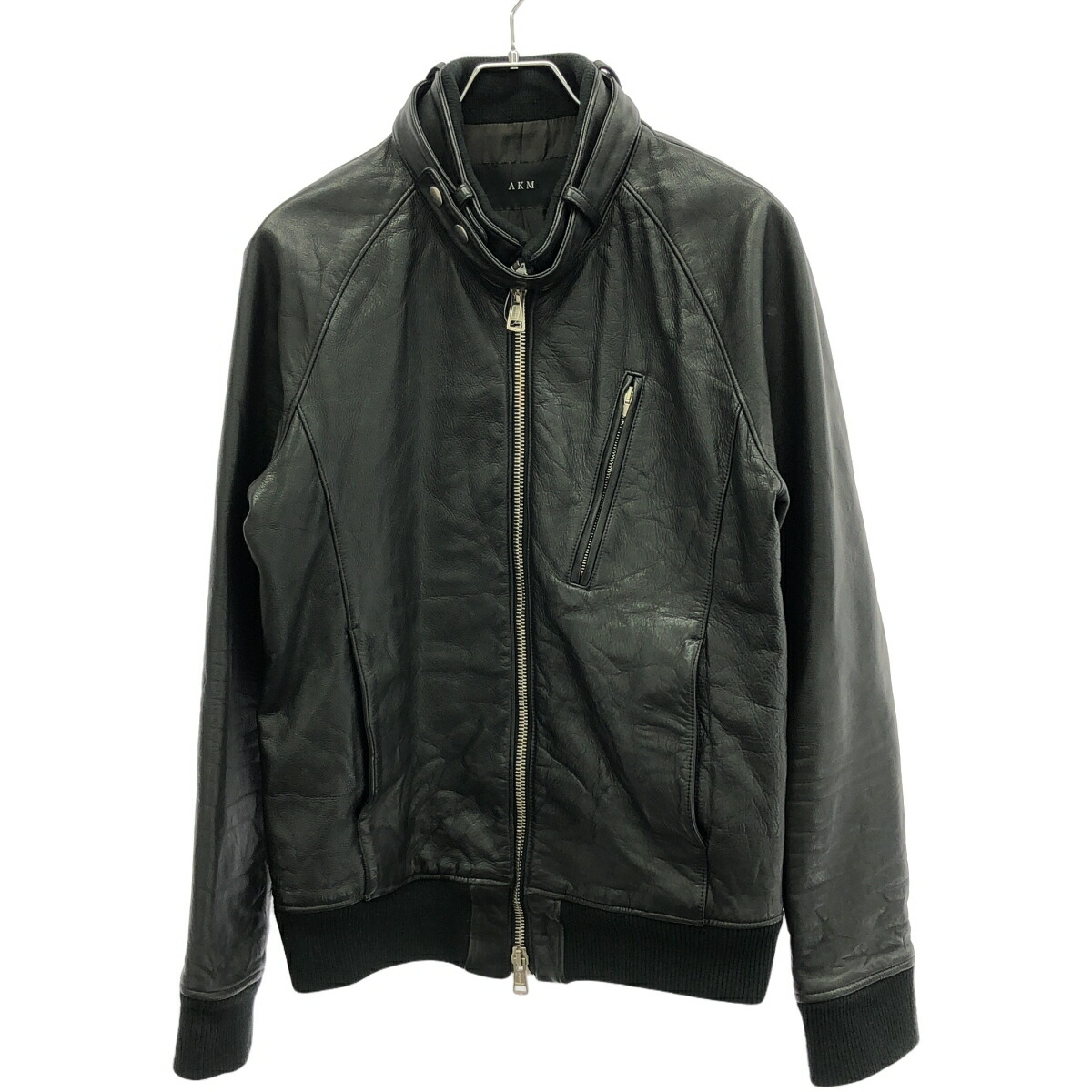AKM レザー ダブルライダースジャケット　ラムレザー 楽天市場】AKM Contemporary ラムレザーダブルライダースジャケット