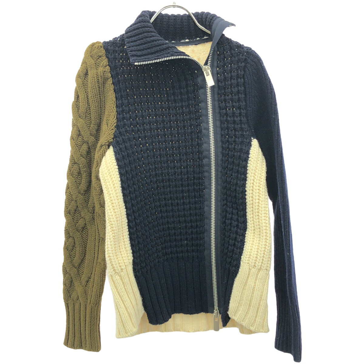 楽天市場】sacai サカイ 21AW Suiting Knit Cardigan スーチング