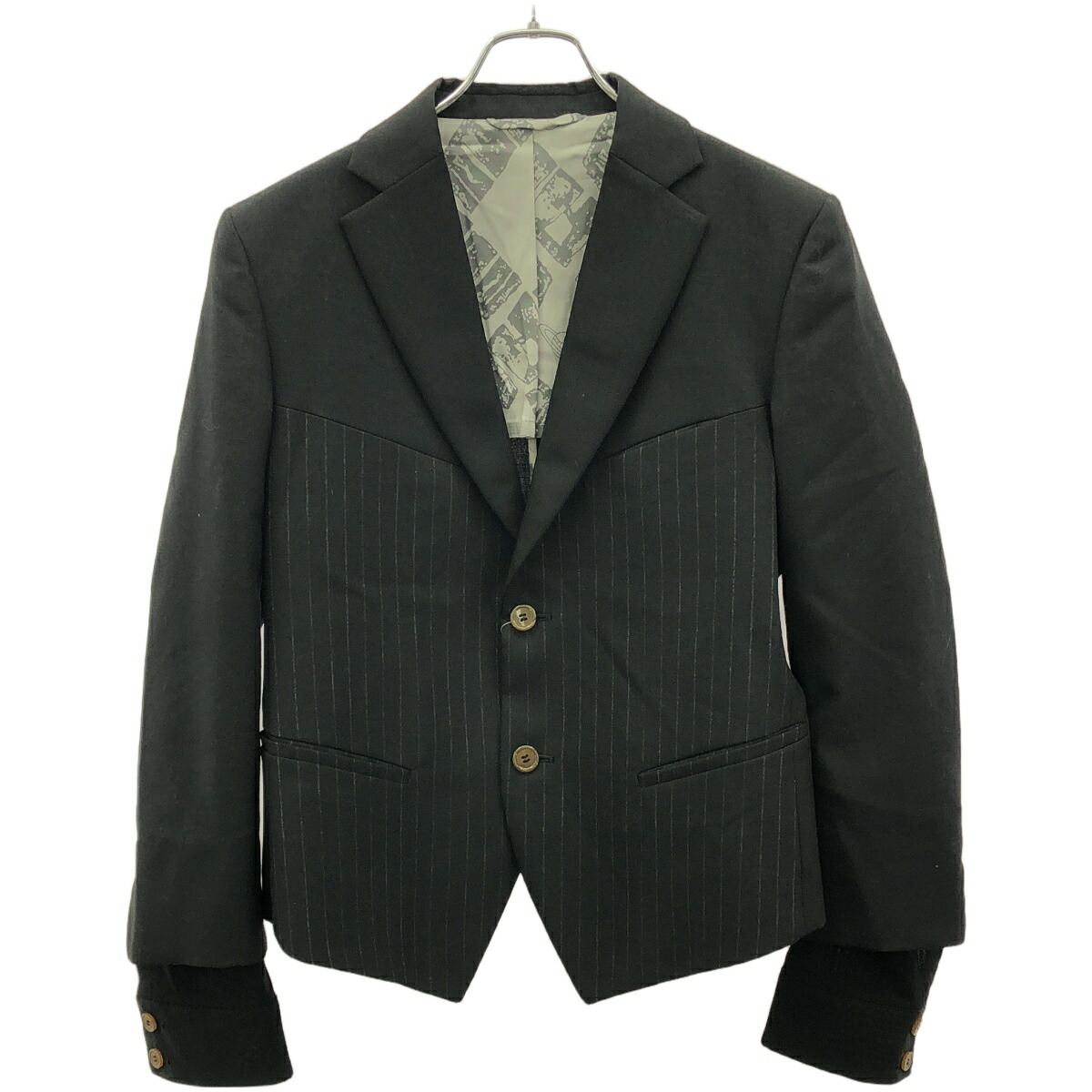 【Vivienne Westwood】ウール混ダブルブレスト ブレザー Vivienne Westwood】ウール混ダブルブレスト ブレザー