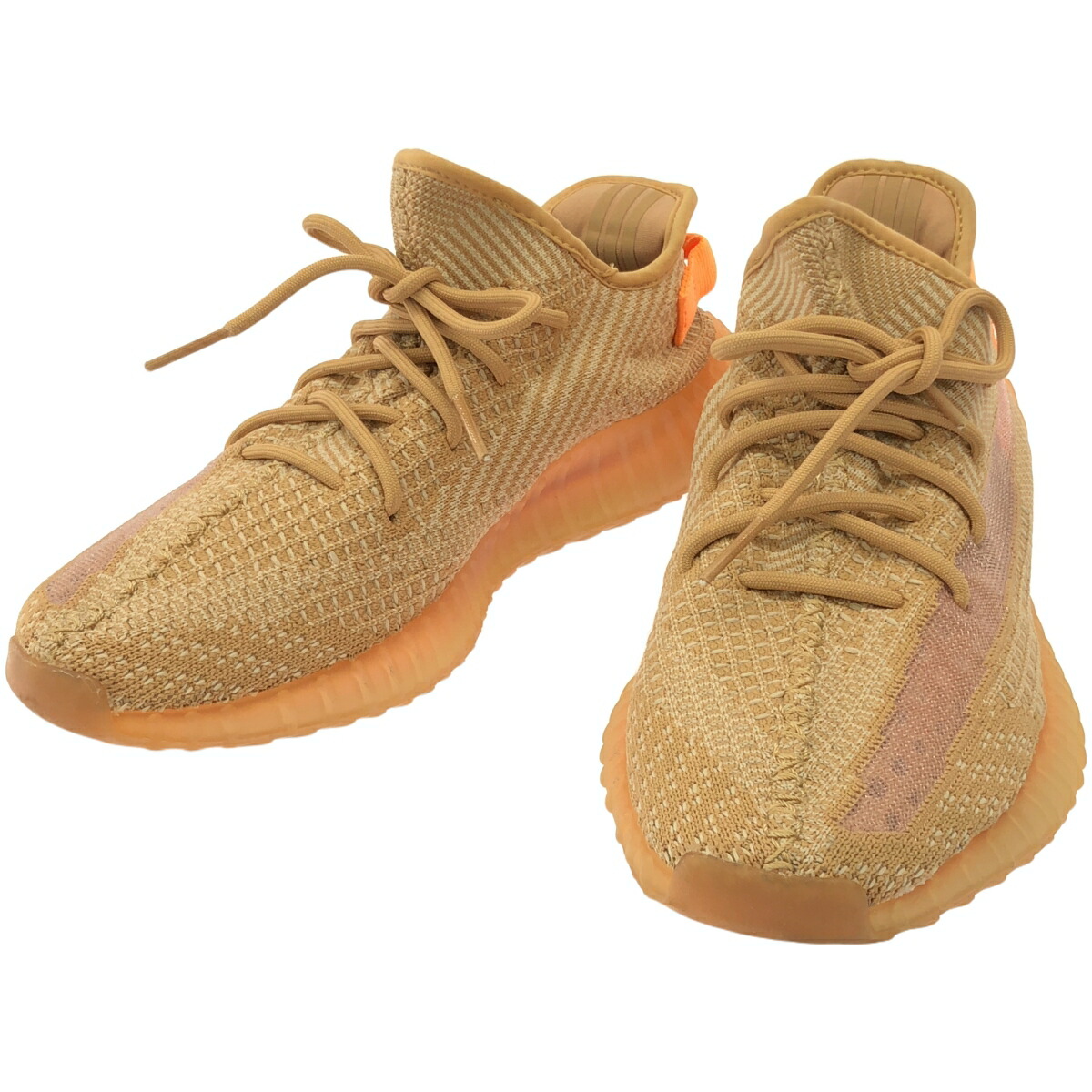 adidas アディダス YEEZY BOOST 350 V2 CLAY スニーカー EG7490 ブラウン 28cm 【中古】 ITR8JVYZENSA